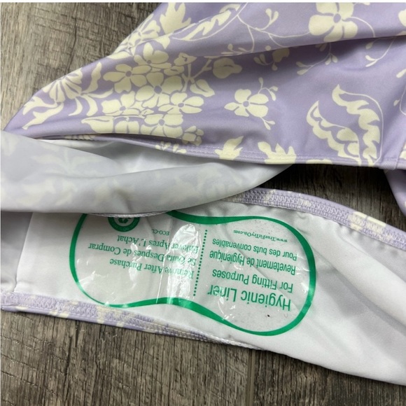 Summersalt Vintage Floral Halter Plunge One Piece Swimsuit 6 NWT - Picture 9 of 9